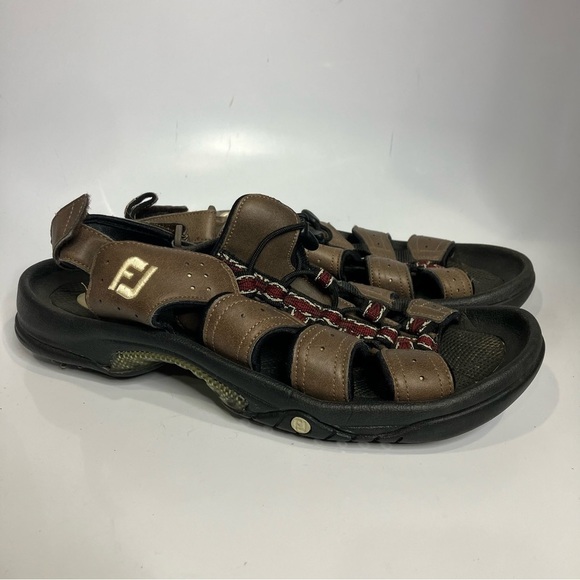 Footjoy FJ green joy golf sandals‎ size 12 main image 4